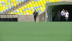 IOC President Bach visits Maracana stadium News Clip