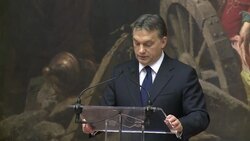 CLEAN: Hungarian government celebrates new constitution News Clip