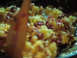 Traditional breakfast Stock Footage