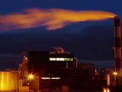 Power plant Stock Footage