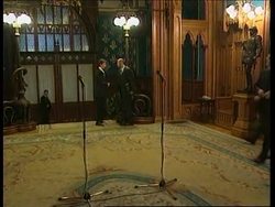 FM in talks on economy and NATO News Clip