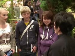 Lixa Minelli Visits the UK Holocaust Centre News Clip