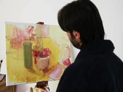 Painter Stock Footage