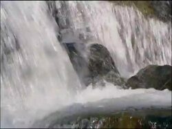 Waterfall, Andalucia, Spain Stock Footage