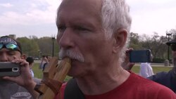 A coalition of farmers, ranchers and native Americans opposed to the Keystone X-L pipeline project has begun a six-day protest on the National Mall in Washington, D-C, complete with teepees and a covered wagon. (April 22) News Clip