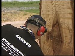 Chainsaw artist creates sculptures from wood News Clip