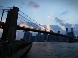 Brooklyn Bridge, New York Stock Footage