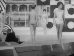 Miss Kansas Wins Miss America Competition Stock Footage