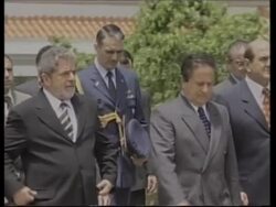 Brazil's president elect visits News Clip