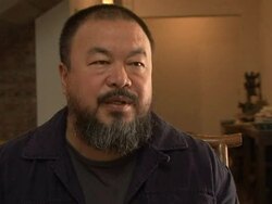 VOICED: China's Ai Weiwei: an artist with politic on his mind News Clip