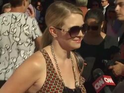 Melissa Joan Hart at the Disney/Pixar Celebrates the Launch of the World of Cars Online at Burbank CA. (Footage by WireImage Video/GettyImages) Stock Footage