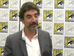 Comic-Con 2009: 'Big Bang Theory' Press Line Stock Footage