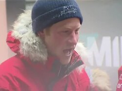 Prince Harry Leaving The Mira Cold Chamber News Clip