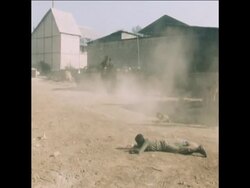 SYND 16 9 78 YOUNG PHALANGIST BOYS GO INTO COMBAT TRAINING Instructional Video