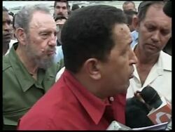 Venezuelan leader reacts to Pat Robertson''s comments News Clip