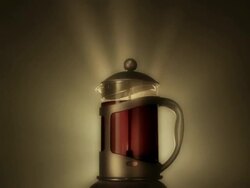 Cafetiere Coffee Heaven Stock Footage