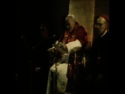 SYND 22 12 78 POPE JOHN PAUL ANNOUNCES HE WILL GO TO MEXICO NEXT MONTH News Clip