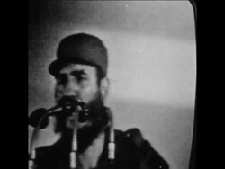 SYND 3 5 72 CUBAN PRESIDENT CASTRO ADDRESSES MAY DAY RALLY News Clip