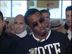 Rap superstar votes News Clip