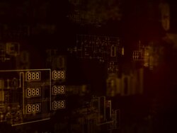 Schematic drawing Stock Footage