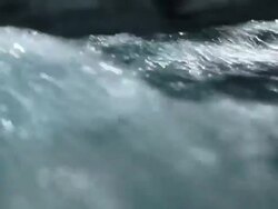 HD Wave of clear water close-up (loopable) Stock Footage