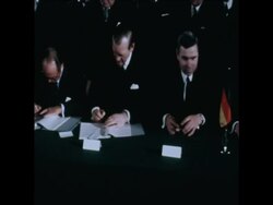 SYND 1 2 70 SOVIET GERMAN TRADE AGREEMENT SIGNED IN GERMANY News Clip