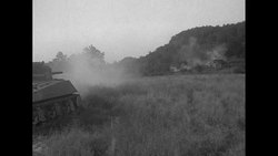 Sherman tank fires, demolishes old building during display at Fort Knox, KY News Clip