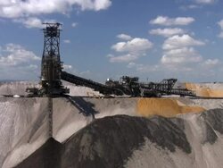 Surface mining Stock Footage