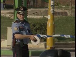 Preparations, security, ahead of visit by President Bush News Clip