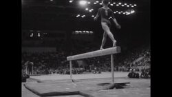 CAN641 MOSCOW HOSTS GYMNASTIC COMPETITION BETWEEN USSR AND JAPAN Instructional Video