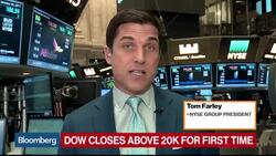 NYSE's Farley: A Lot of Optimism Manifest in Markets News Clip