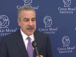 INTERVIEW - Dr. Harold Koplewicz on the important work of The Child Mind Institute and proper diagnosis - Child Mind Institute Presents: A Leading Role: How Film And TV Can Change The Lives Of Children Stock Footage