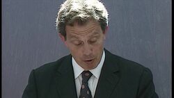 Tony Blair making 'Welfare to Work' speech News Clip