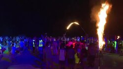CLEAN : Thailands iconic full moon party hits top gear News Clip
