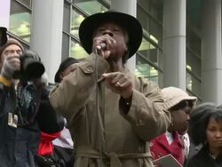 Seattle Ferguson Rally Stock Footage