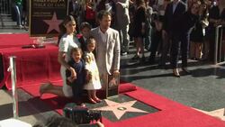Oscar winner and 'Interstellar' star joined by his family, cast as his star is unveiled on the Hollywood Walk of Fame News Clip