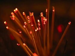 Incense sticks Stock Footage