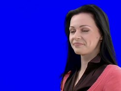 Smiling girl Stock Footage