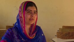 Malala visits Kenyan refugee camp on 19th bday News Clip