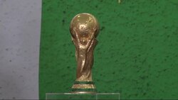 FIFA President Sepp Blatter met with Brazilian President Dilma Rousseff in Brasilia on Monday, handing over the World Cup trophy ahead of the tournament, which kicks off next week. News Clip