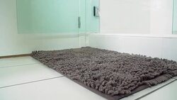 Woman Entering Shower Stock Footage