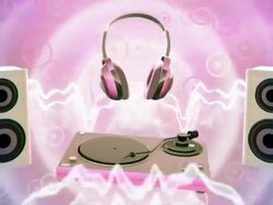 Pop music (pink) - Loop Stock Footage