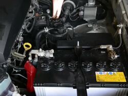 Check the battery. Stock Footage