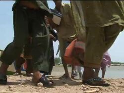 Disease impact, Gilani and US CentCom chief, food relief, aerials News Clip