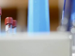 centrifuge blood tube Stock Footage