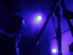 Guitarist on stage. Stock Footage