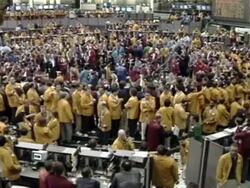 Midday at the Chicago Mercantile Exchange. Stock Footage