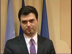 Albanian FM visits, meets Kosovo leadership, comments News Clip