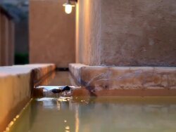 old water canal Stock Footage