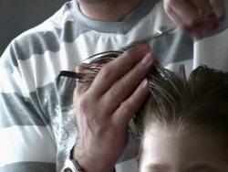 Haircut Stock Footage